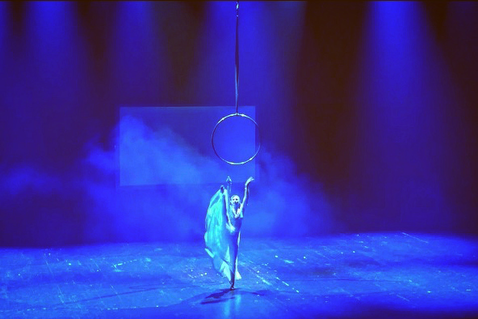 Tissu et Cerceau aérien / Palais des Congrès Evreux