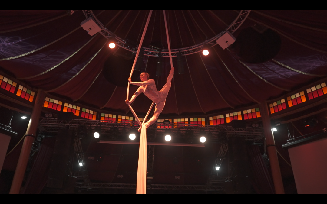 Tissu aérien au Cabaret Sauvage