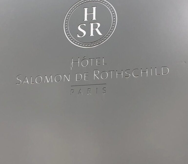 Tissu aérien à L’Hôtel Salomon de Rothschild