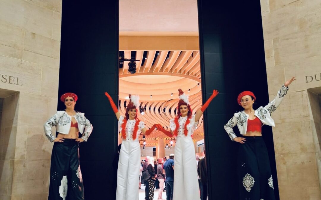 Echassiers et Bulles au Carrousel du Louvre